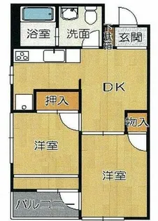 アビタテラ【3階】の間取り