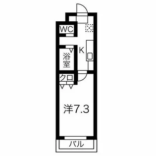 A・City東岸【2階】の間取り