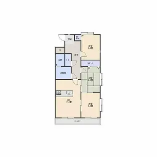 グランドメゾン新池【3階】の間取り