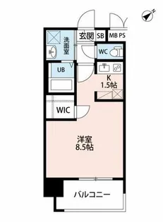 ALFACIO DIFOND【14階】の間取り