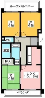 3LDKの間取り画像