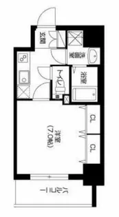 パークフラッツ野田阪神駅前【12階】の間取り