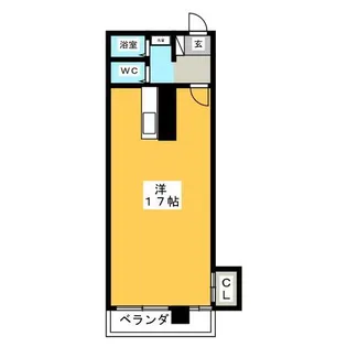 サンライスマンション【3階】の間取り