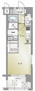 エンクレスト博多駅南Ⅲ【2階】の間取り