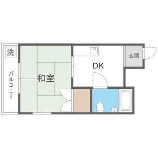 重岡ビル【3階】の間取り