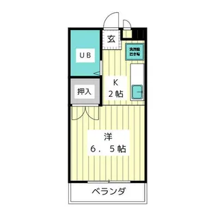 アスカビル【3階】の間取り