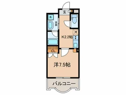 HIRO尾頭橋【1階】の間取り