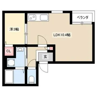 Warren enmeiⅠ【3階】の間取り