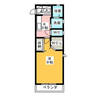 エクレール正保【2階】の間取り