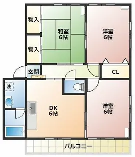 ユトリロ多米 A【2階】の間取り