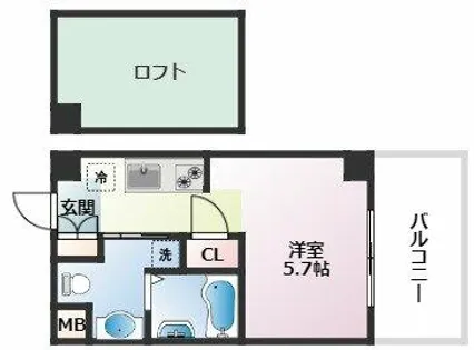 PH5【705号室】の間取り
