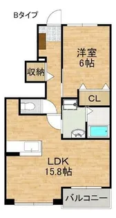 コンストライフAブロック【1階】の間取り