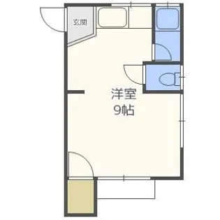 ジュネス今川【2階】の間取り