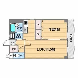 福寿荘弐番館【2階】の間取り