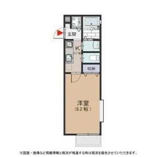 グリーンヴィル八雲 A【2階】の間取り