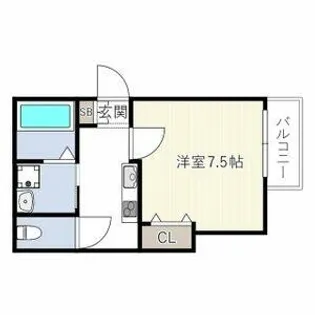 INOVE天白八幡山【2階】の間取り