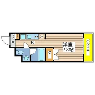 グランデ六番町【2階】の間取り