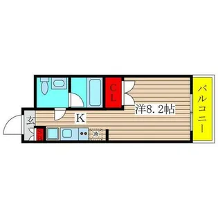 グランデ六番町【1階】の間取り