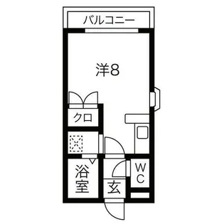 アネックス瑞穂【6階】の間取り