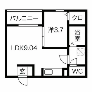 F+style藤井寺西古室【2階】の間取り
