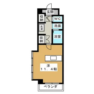 コートメモリー【2階】の間取り