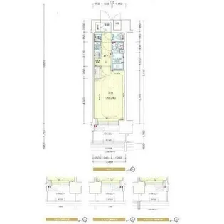 プレサンスジェネ千種内山Ⅱ【7階】の間取り