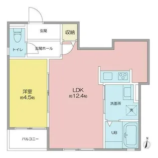 VILLA桜山【1階】の間取り