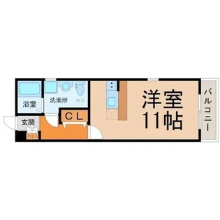 NEST黒川【1階】の間取り