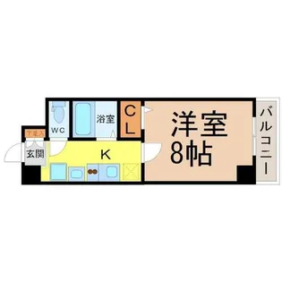 パルティール今池【6階】の間取り