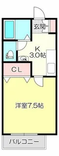 ヤシャールY【2階】の間取り