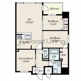 S-RESIDENCE伊都Attirant【13階】の間取り