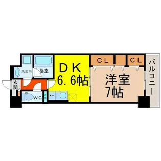 フローラ【4階】の間取り