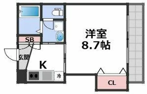 CenterLivers(センターリヴァース)【2階】の間取り