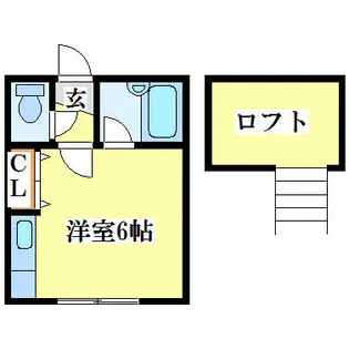 グリーンコートⅣ【2F号室】の間取り