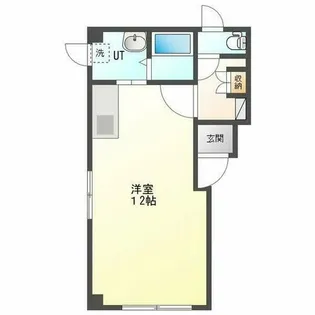 フォルテN25【202号室】の間取り