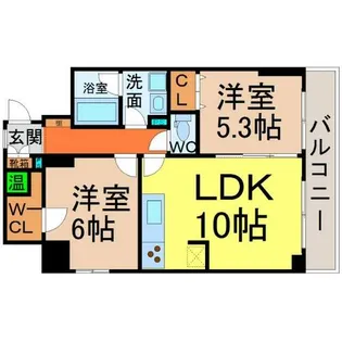 レジェンドK【5階】の間取り