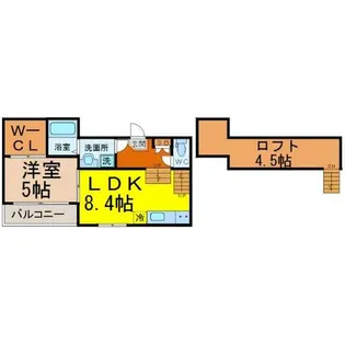 Maison Lafre(メゾンラフレ)【1階】の間取り