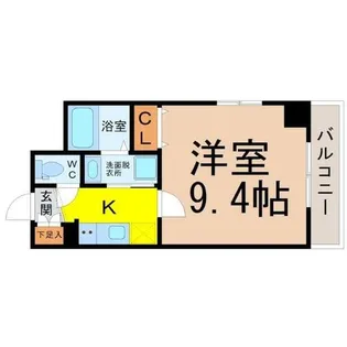 axis meisei【3階】の間取り