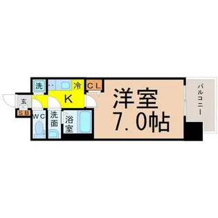 メインステージ名古屋ノースマーク【10階】の間取り