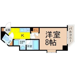 シティライフ池下西【1階】の間取り
