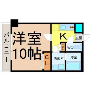 愛知県名古屋市中区松原2丁目【マンション】の間取り