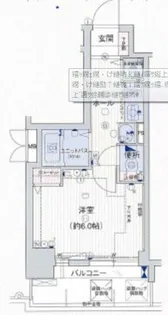 プレサンス心斎橋モデルノ【9階】の間取り