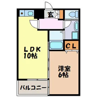 オゾックハウス【5階】の間取り