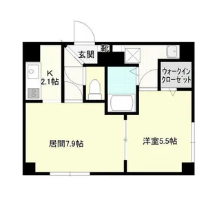 パレスコート本郷【402号室】の間取り