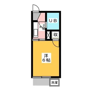 メゾンワタナベ【1階】の間取り