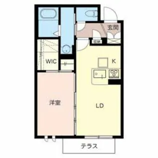 エグレット姫路Ⅲ【1階】の間取り