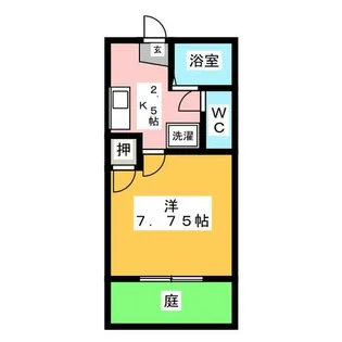 トヨタハイツⅡ【1階】の間取り