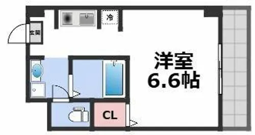Court Gin【3階】の間取り