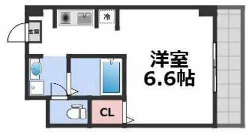 Court Gin【3階】の間取り