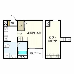青空と光のルーチェ(旧Casa上坂)【1階】の間取り